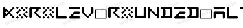 Korolev Rounded Alte字体转换